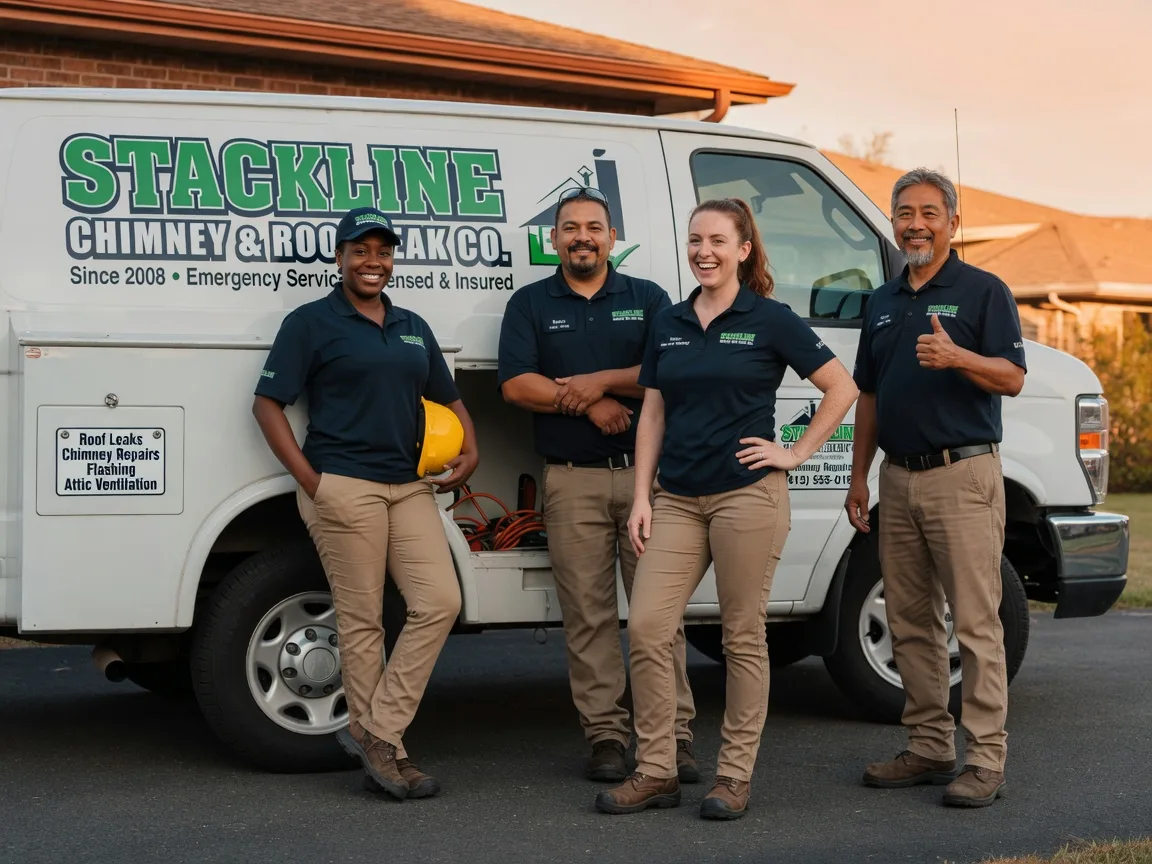 Chimney flashing repair company in Davisburg, MI